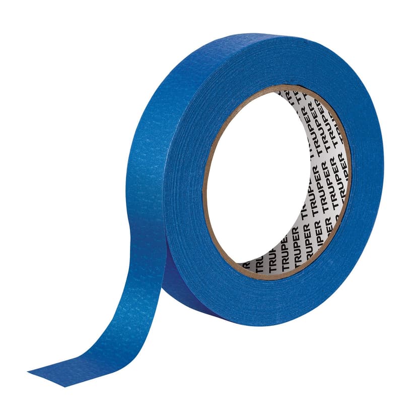 MASKING TAPE 1'X50 METROS, AZUL — Truper